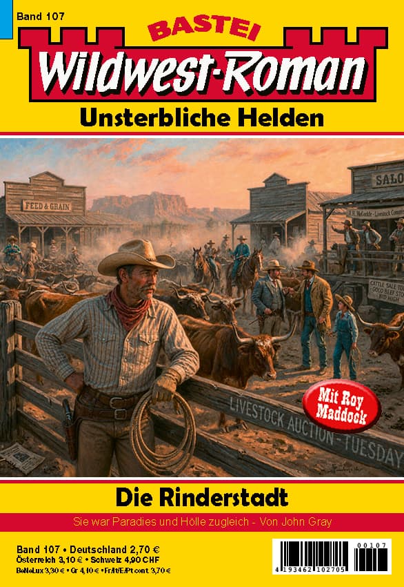Produktbild: Wildwest-Roman – Unsterbliche Helden (3462100107 )