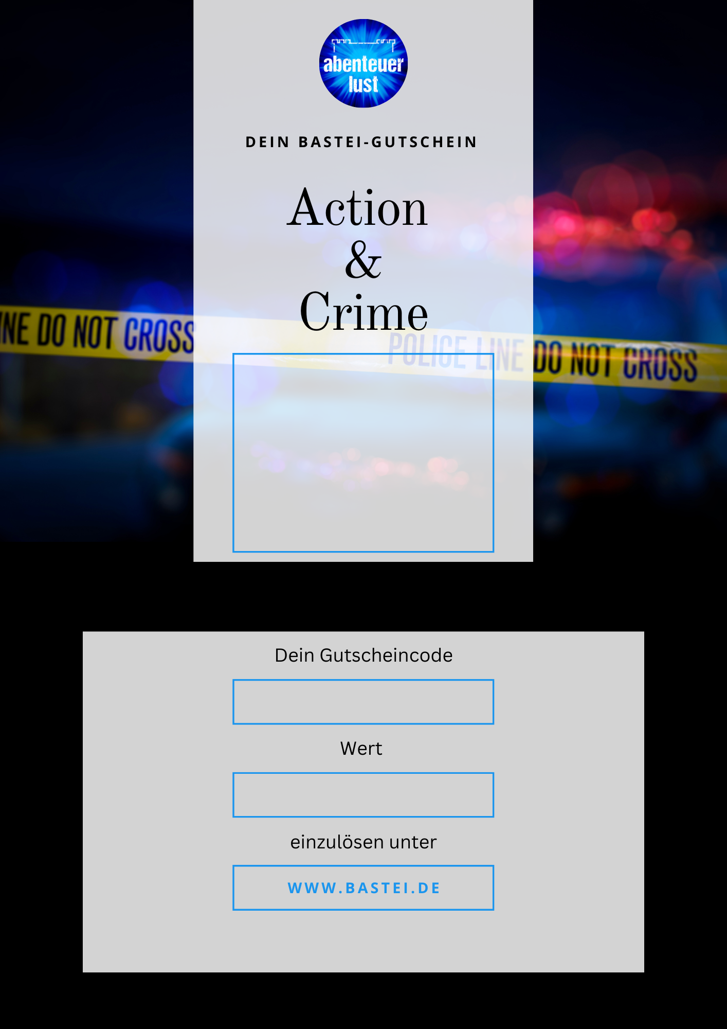 Gutschein Crime & Action