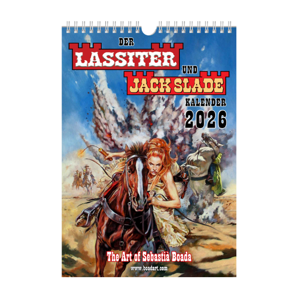 Western-Wandkalender 2026