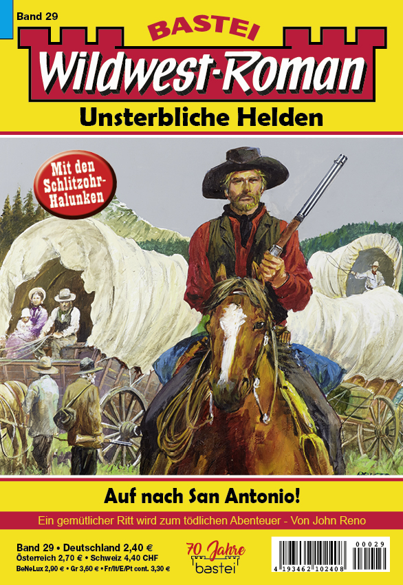 Wildwest-Roman – Unsterbliche Helden